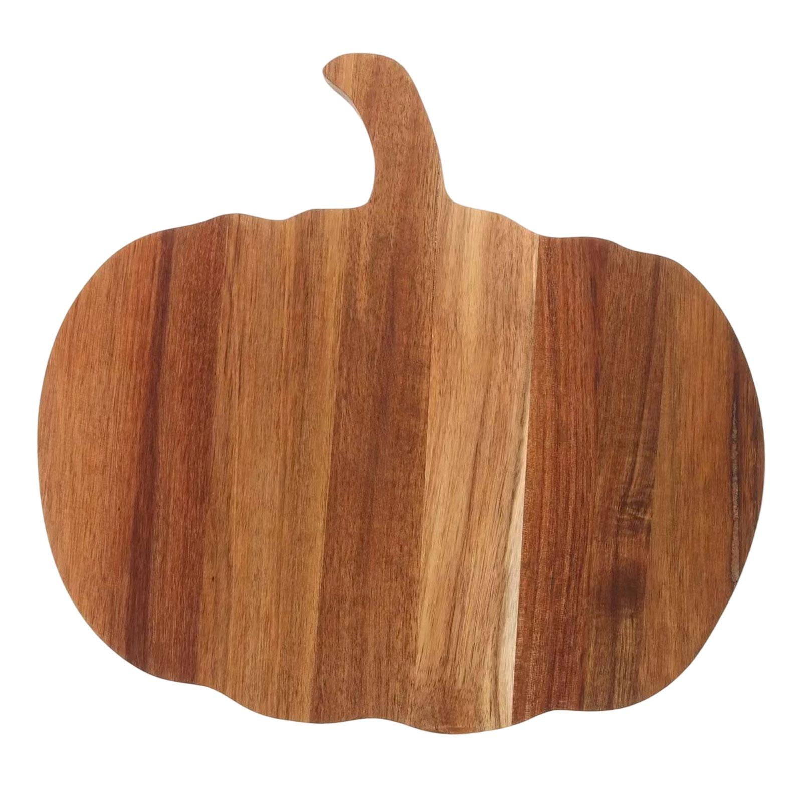 Meal Prep Healthy - Halloween Pumpkin Shaped Cutting Board Wood