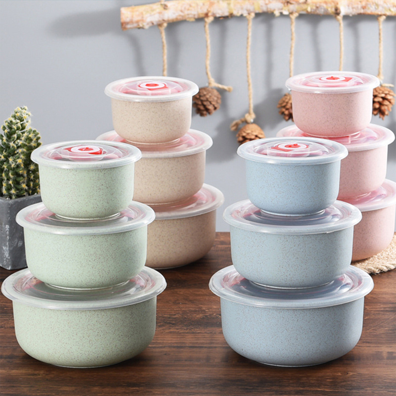 Meal Prep Healthy - 3pcs Food Storage Containers Bento Box