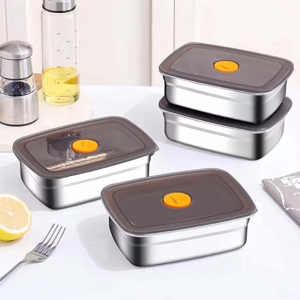 Meal Prep Tupperware - New Stainless Steel Camping Lunch Box