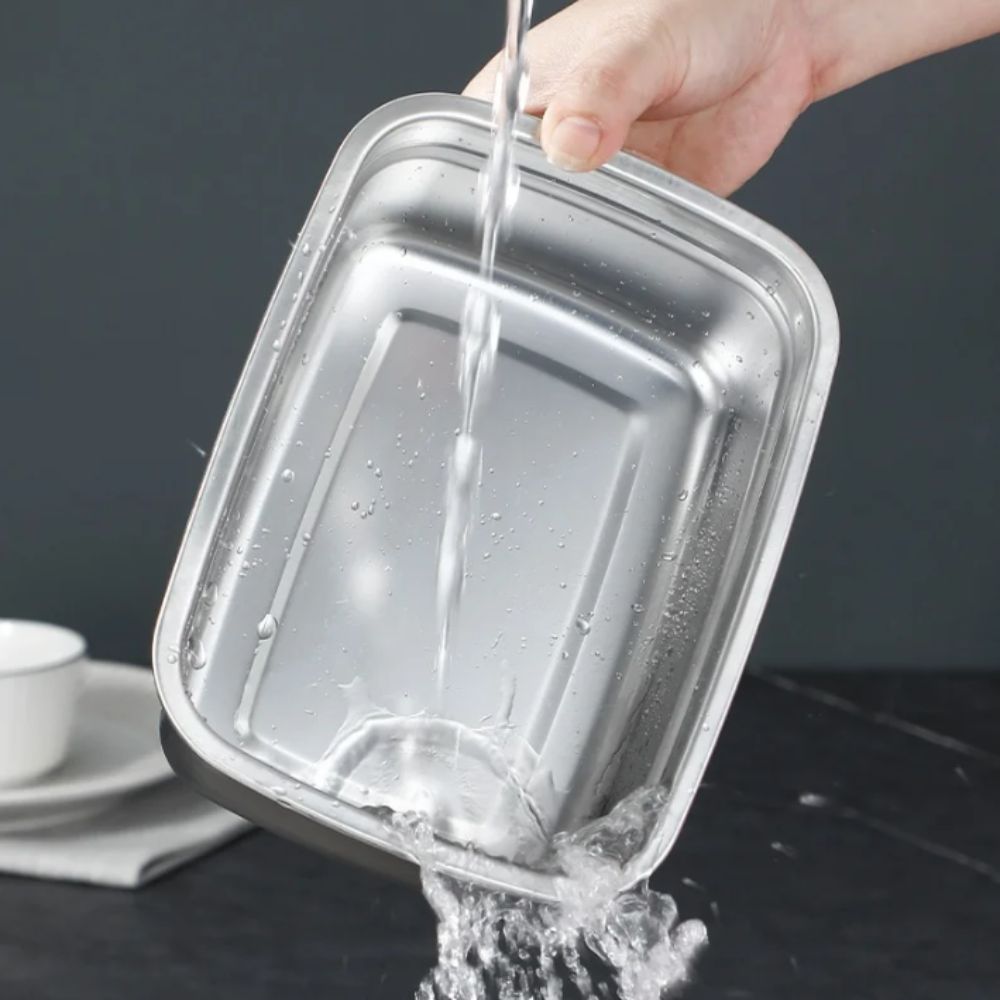 Stainless Steel Camping Lunch  - đánh giá và giá Meal Prep Tupperware