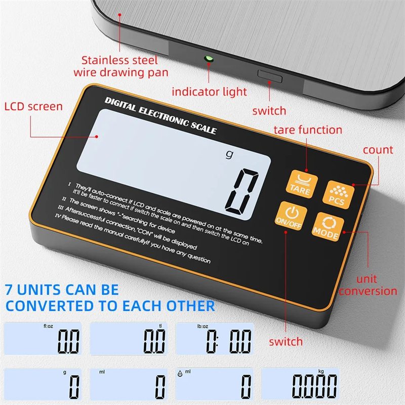 Wireless Kitchen Scale with Re - đánh giá và giá Meal Prep Healthy