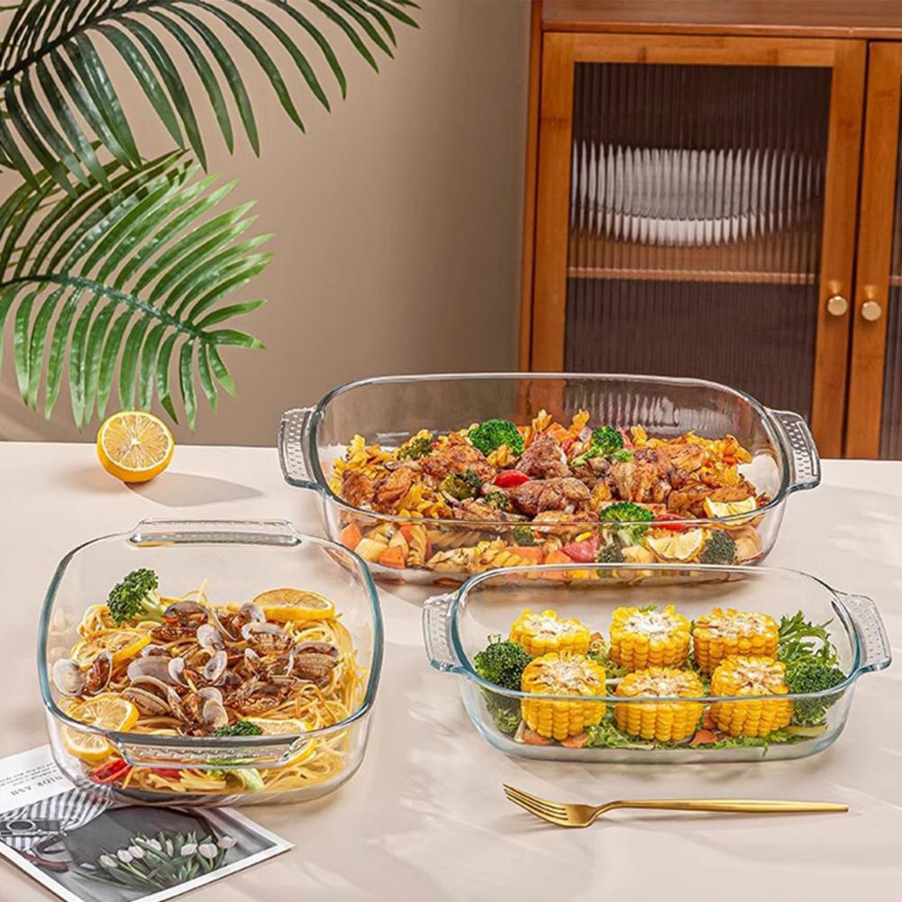 Microwave Safe Baking Pan Heat - đánh giá và giá Meal Prep Glass Containers Oven Safe