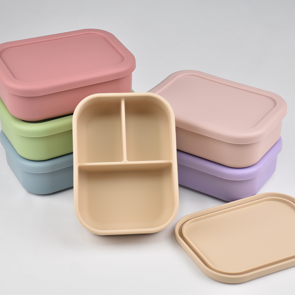 3-Compartment Food Grade Silic - đánh giá và giá Meal Prep Healthy