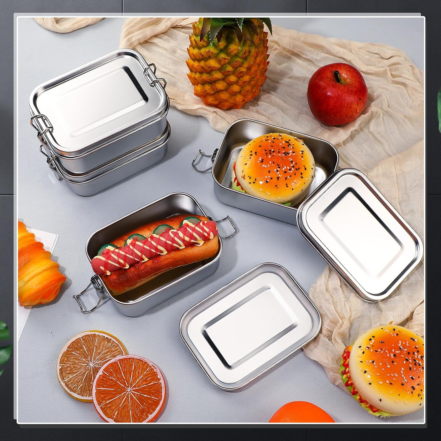 Stainless Steel Food Storage C - đánh giá và giá Meal Prep Healthy