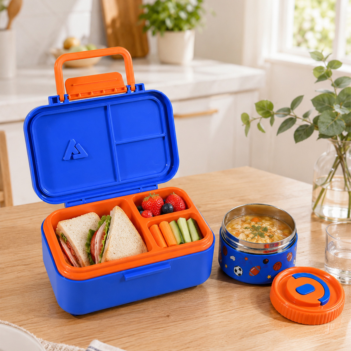 Bento Lunch Box for with 13oz  - đánh giá và giá Meal Prep Healthy