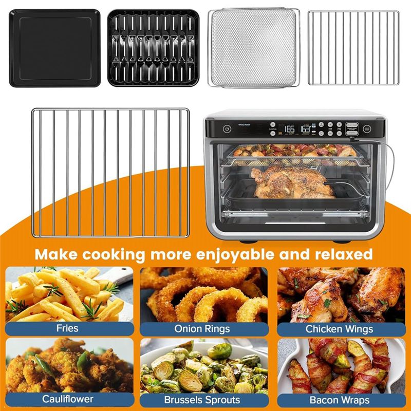 A68P-Air Fryer Rack For Ninja  - đánh giá và giá Ninja Air Fryer Dt201