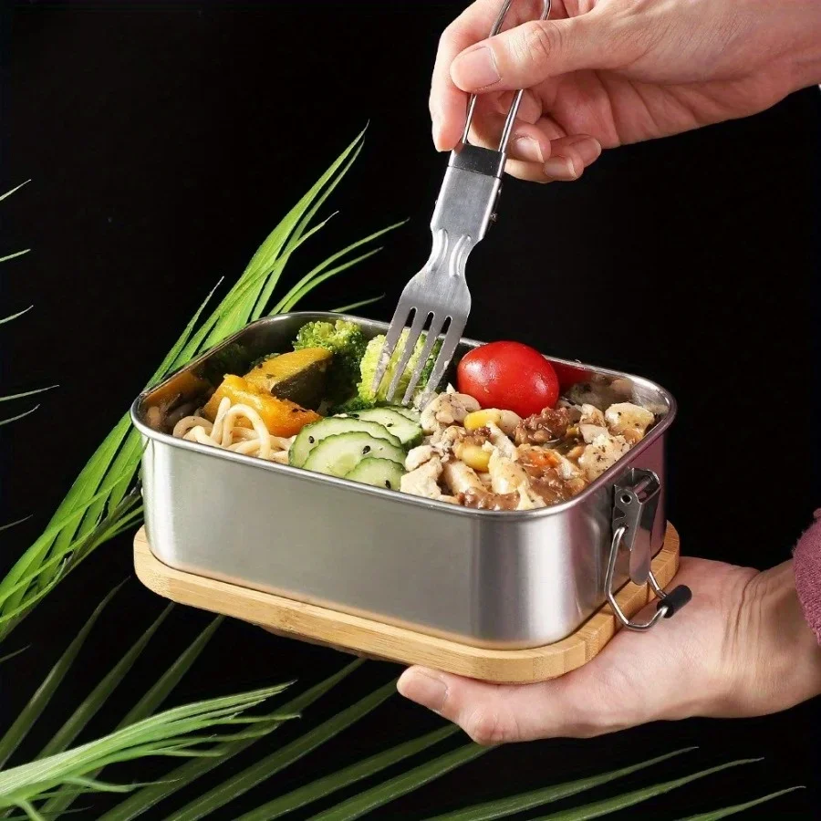 New 304 Stainless Steel Bamboo - đánh giá và giá Meal Prep Tupperware
