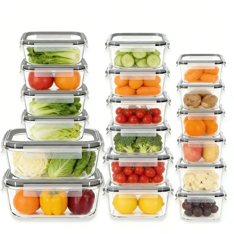 Glass Food Storage Containers  - đánh giá và giá Meal Prep Glass Containers Oven Safe