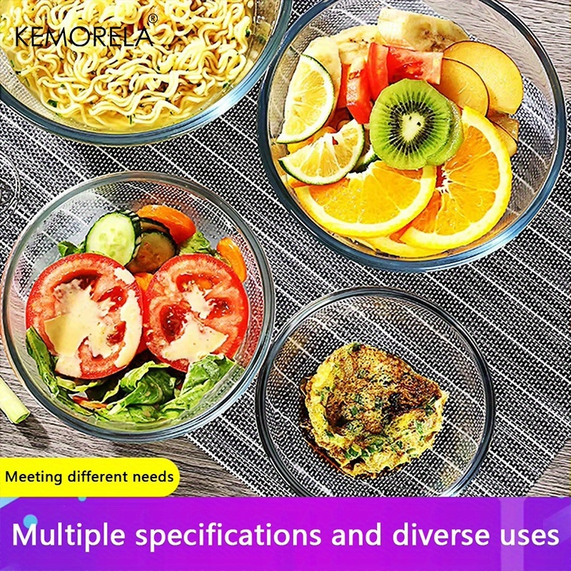 1PCS Deep Mixing Bowl - Heavy- - đánh giá và giá Meal Prep Glass Containers Oven Safe
