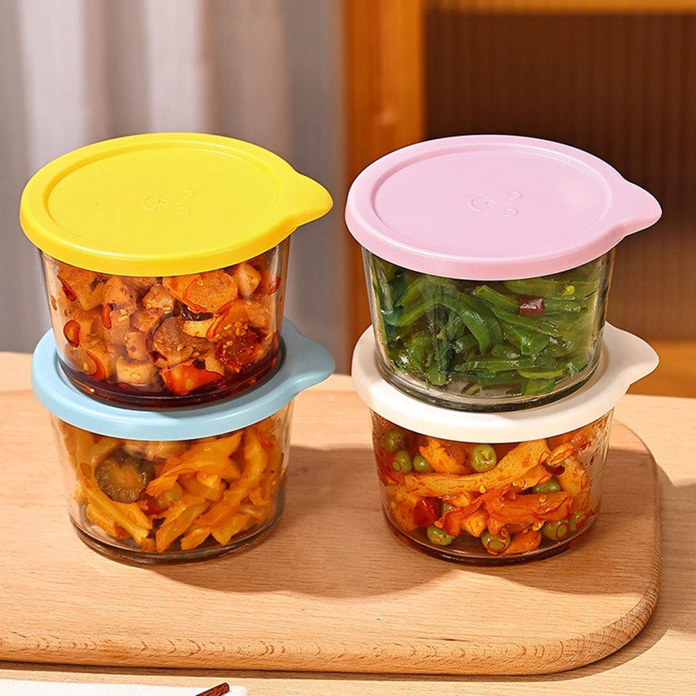 200ml Mini Glass Pickle Jar, A - đánh giá và giá Meal Prep Glass Containers Oven Safe