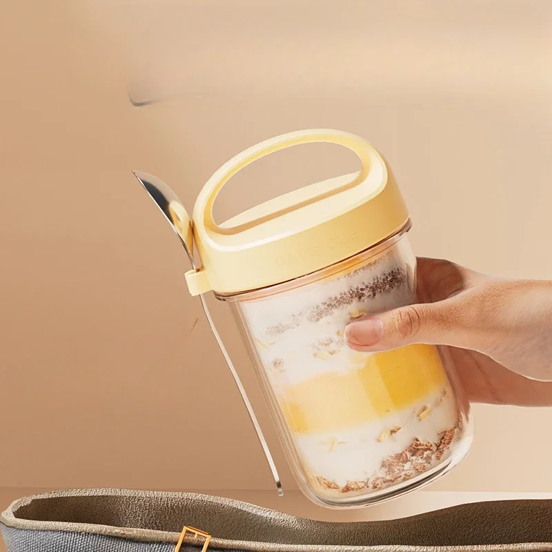 420ML New Breakfast Cups Oatme - đánh giá và giá Meal Prep Glass Containers Oven Safe