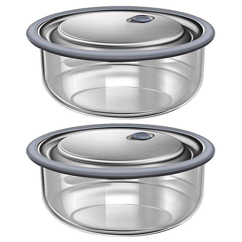 New Thicken High Borosilicate  - đánh giá và giá Meal Prep Glass Containers Oven Safe
