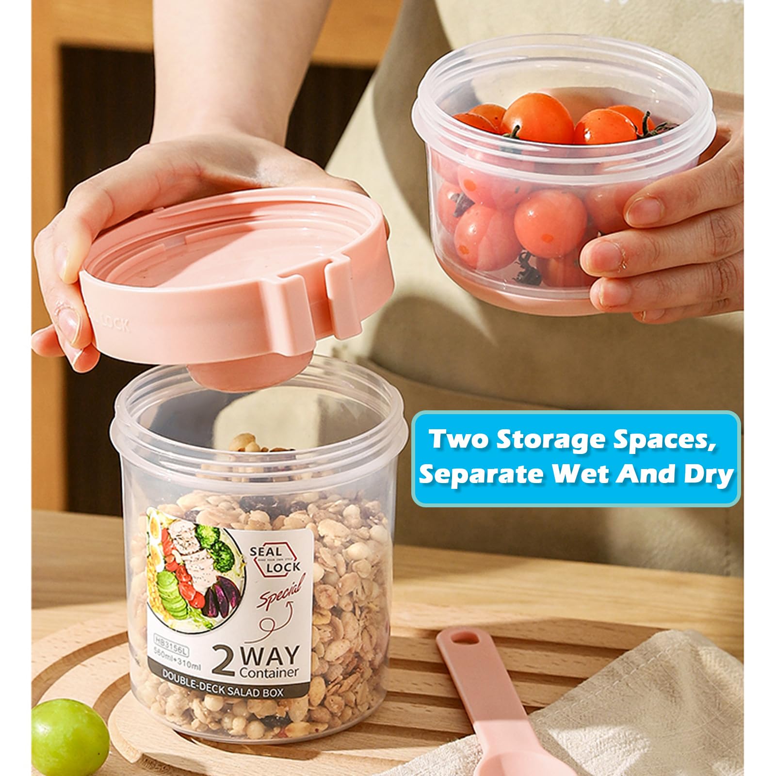 SoftAura Breakfast On The Go C - đánh giá và giá Meal Prep Tupperware