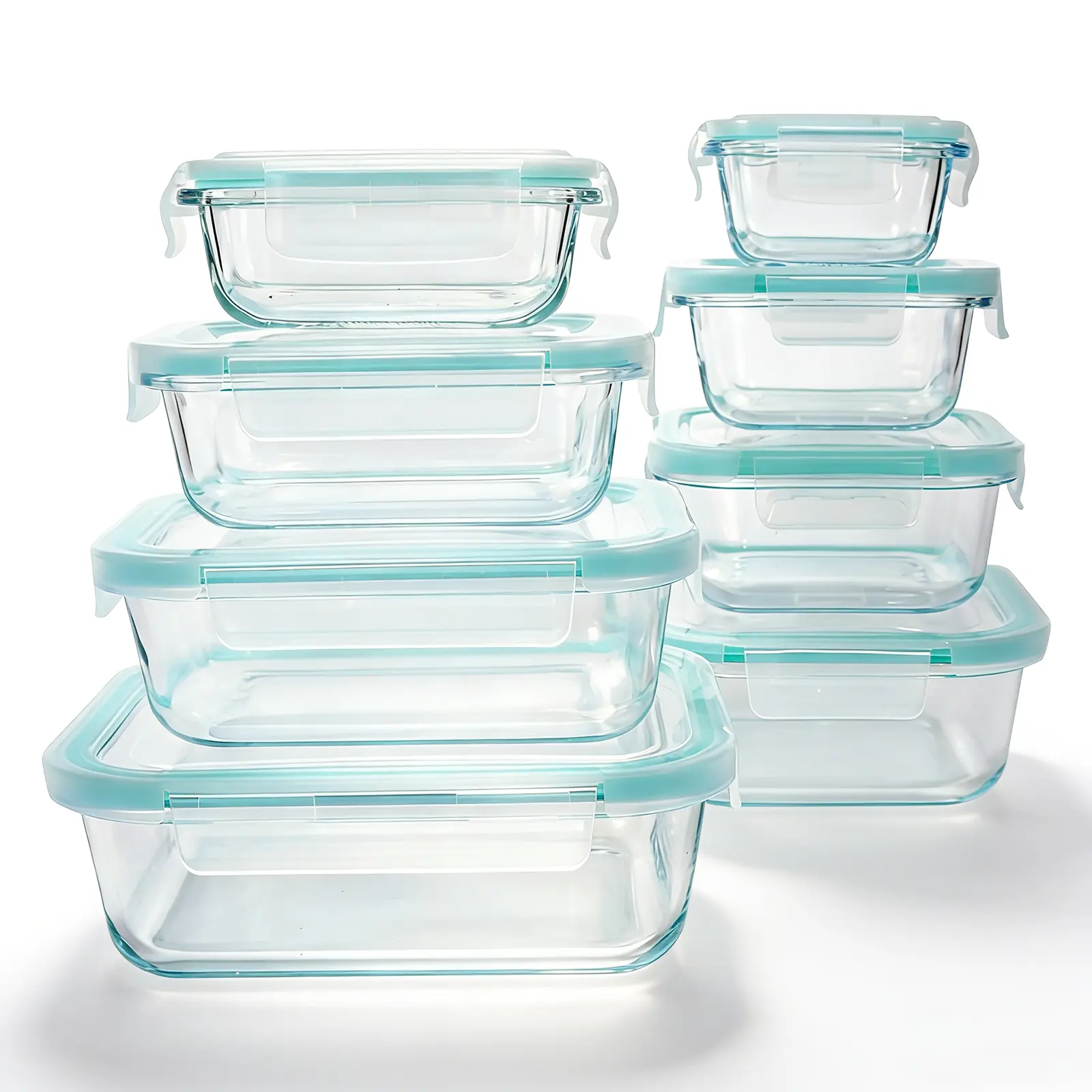 8 Pack Airtight Glass Food Sto - đánh giá và giá Meal Prep Glass Containers Oven Safe