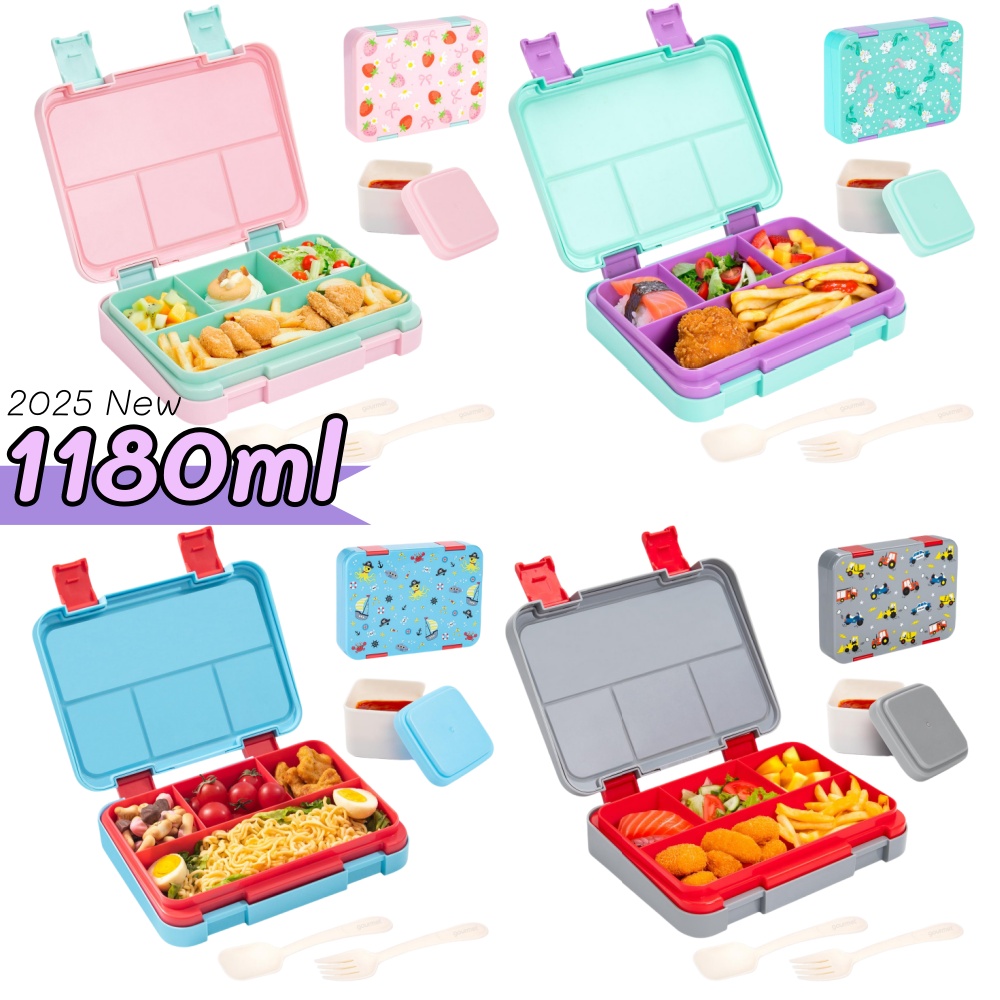 40oz Cartoon Pattern Bento Lun - đánh giá và giá Meal Prep Healthy