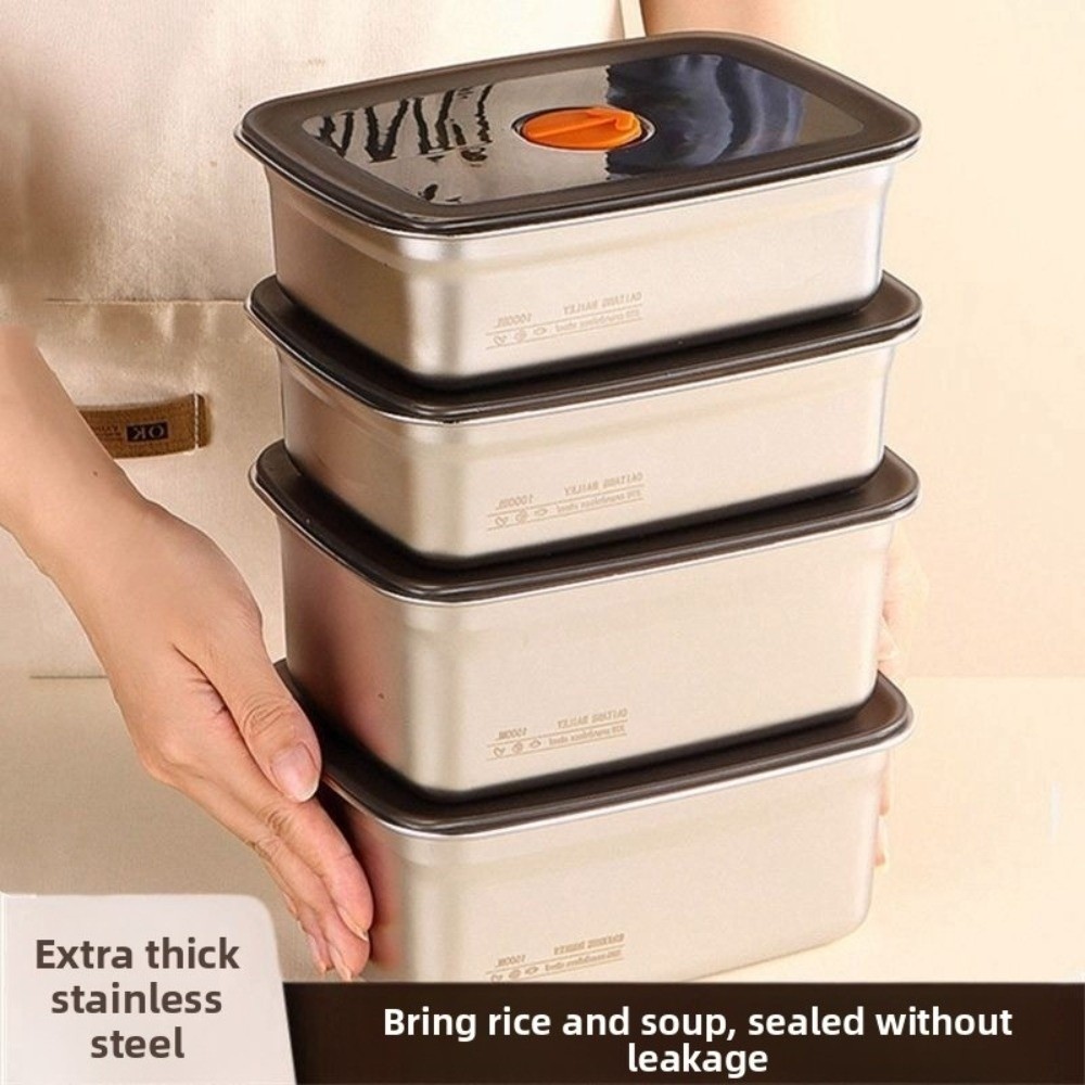 New Stainless Steel Camping Lu - đánh giá và giá Meal Prep Tupperware
