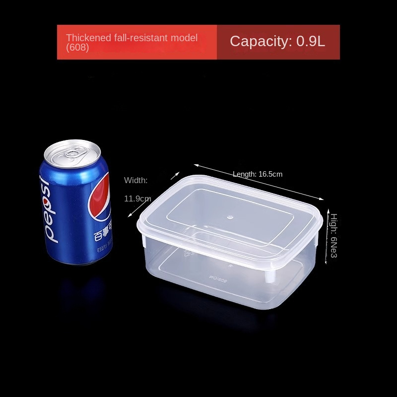 Crisper Box Rectangular Thicke - đánh giá và giá Meal Prep Tupperware