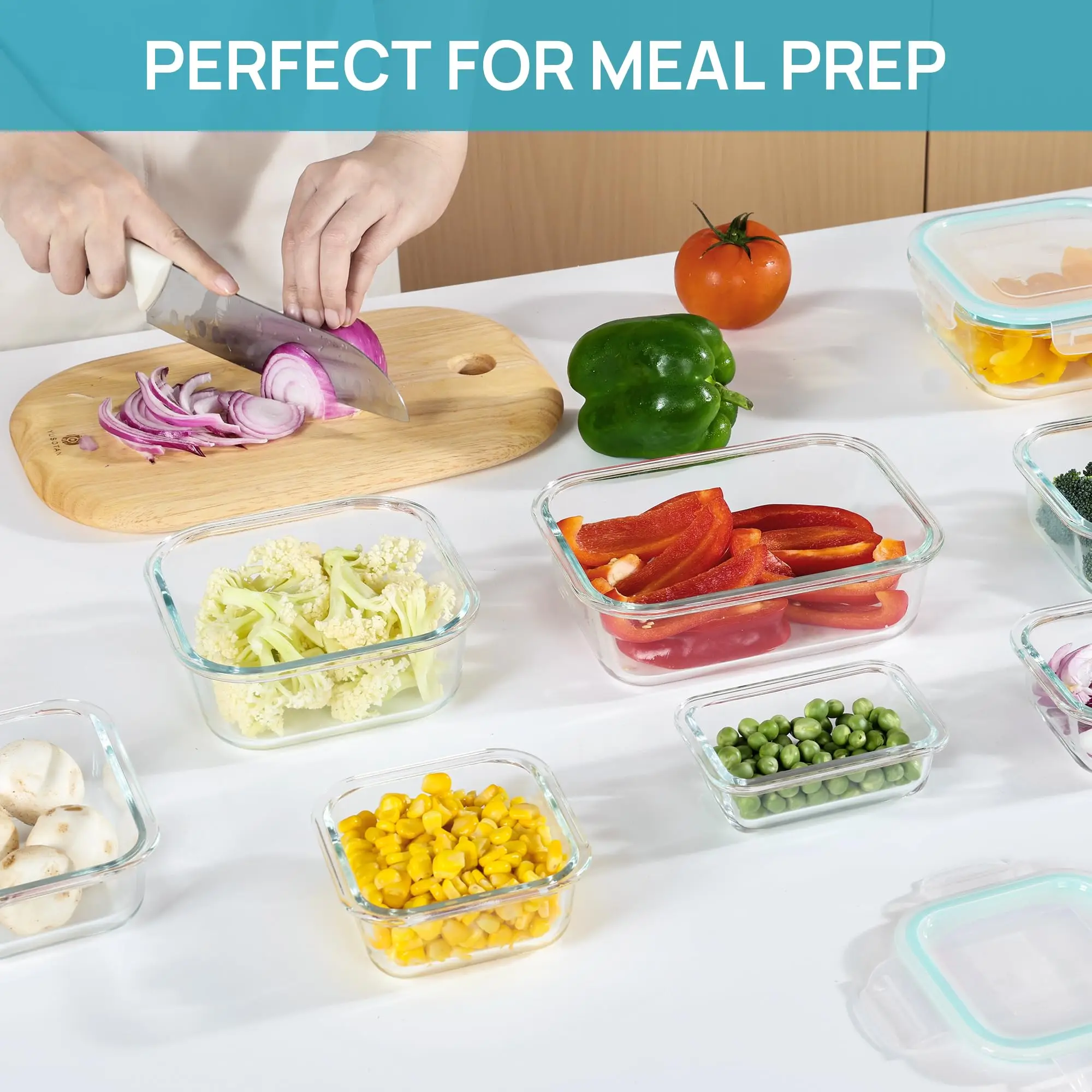 Glass Lunch Box Food Storage C - đánh giá và giá Meal Prep Healthy