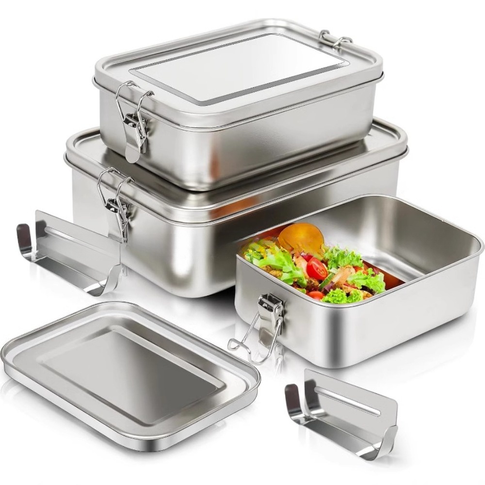 Stainless Steel Bento Box Meta - đánh giá và giá Meal Prep Tupperware