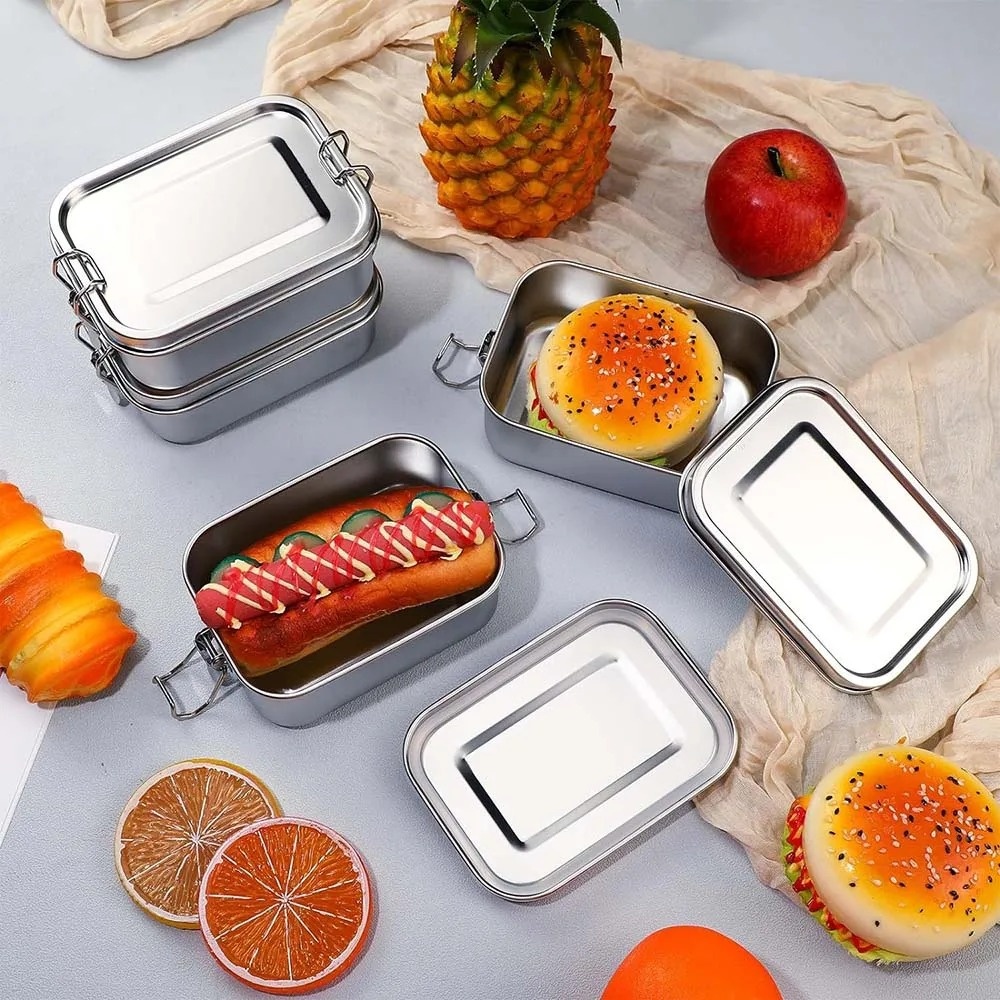 Stainless Steel Bento Box Meta - đánh giá và giá Meal Prep Tupperware